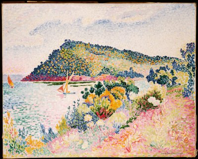 Black Cape, Pramousquier Bay, 1906 tekijältä Henri Edmond Cross
