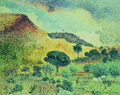 Maures-vuoret, 1906-07 tekijältä Henri Edmond Cross