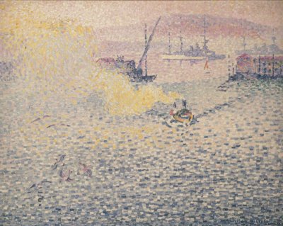 Toulon, talviaamu Toulon, talviaamu, 1906-1907. tekijältä Henri Edmond Cross