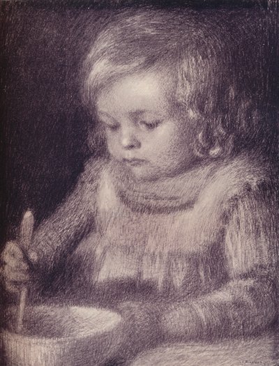 "Lapsi", 1901-1902 tekijältä Henri Eugene Le Sidaner