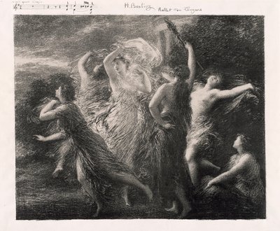 Troijalaisten tanssi tekijältä Henri Fantin-Latour