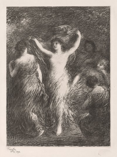 Tanssiminen tekijältä Henri Fantin-Latour