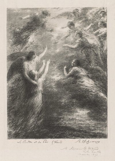 Paratiisi ja Peri tekijältä Henri Fantin-Latour