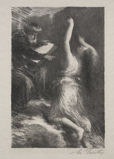 Parsifal, Act II: Evocation of Kundry tekijältä Henri Fantin-Latour