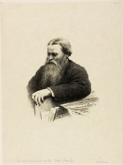 Taiteilija Edwin Edwardsin muotokuva tekijältä Henri Fantin-Latour