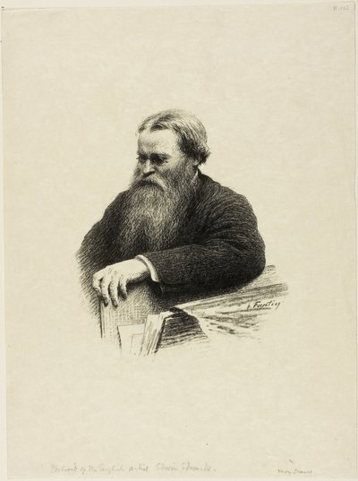 Taiteilija Edwin Edwardsin muotokuva tekijältä Henri Fantin Latour