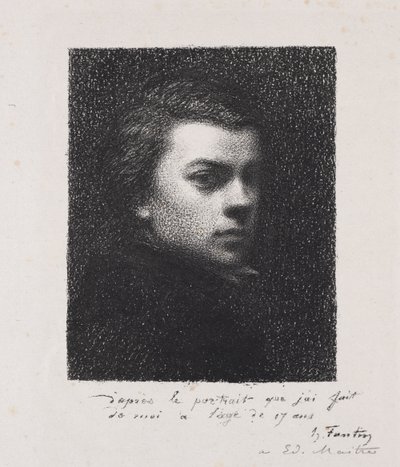 Taiteilija 17-vuotiaana tekijältä Henri Fantin-Latour