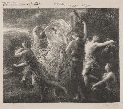 Baletti du Troyons tekijältä Ignace Henri Jean Fantin Latour
