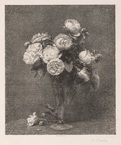 Ruusukimppu tekijältä Ignace Henri Jean Fantin Latour