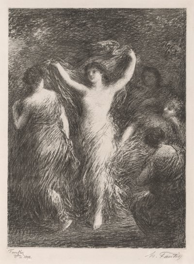 tansseja tekijältä Ignace Henri Jean Fantin Latour