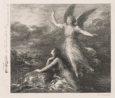 Debyytti Paradise and the Peristä (toinen levy) tekijältä Ignace Henri Jean Fantin Latour