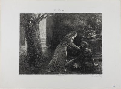 Valkyrien debyytti tekijältä Ignace Henri Jean Fantin Latour