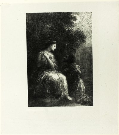 Troijalaisten duetto, seitsemäs levy tekijältä Ignace Henri Jean Fantin Latour