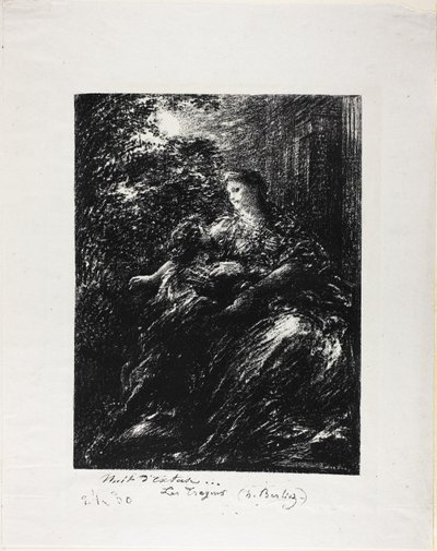 Troijalaisten duetto, kuudes levy tekijältä Ignace Henri Jean Fantin Latour
