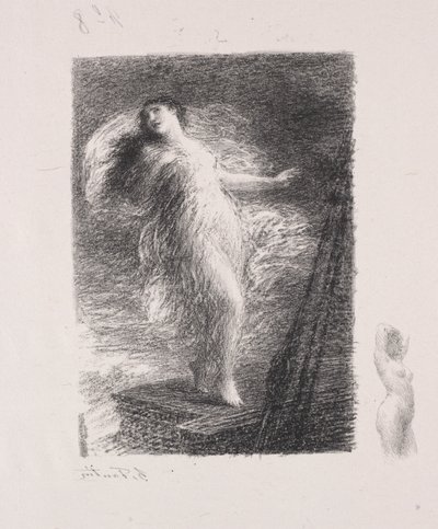 Nuori Tarentina tekijältä Ignace Henri Jean Fantin Latour