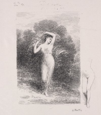 Nuori potilas tekijältä Ignace Henri Jean Fantin Latour