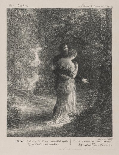 Rakkausrunot (kolmas levy) tekijältä Ignace Henri Jean Fantin Latour