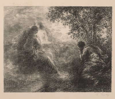 Musiikki ja runous tekijältä Ignace Henri Jean Fantin Latour