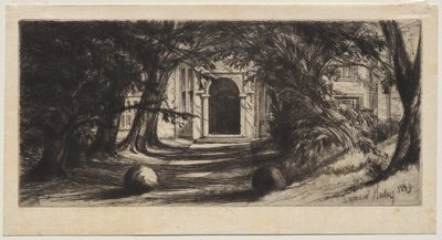 Mytton Hall tekijältä Ignace Henri Jean Fantin-Latour