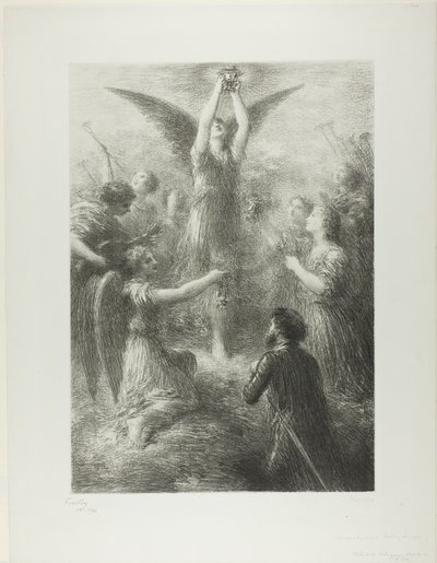 Lohengrinin alkusoitto, toinen levy tekijältä Ignace Henri Jean Fantin Latour