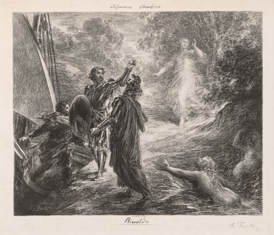 Rinaldo tekijältä Ignace Henri Jean Fantin Latour