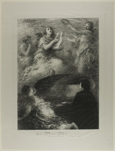 Robert Schumannin viimeinen sävellys tekijältä Henri Fantin Latour
