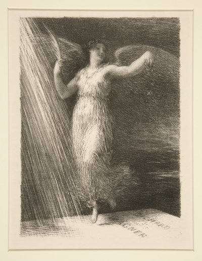 R?veil (aamunkoitto) tekijältä Ignace Henri Jean Fantin Latour