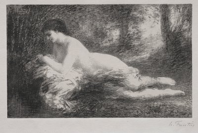 Réverie tekijältä Ignace Henri Jean Fantin Latour