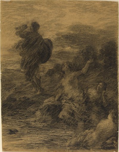 Siegfried ja Reinin neitsyt tekijältä Ignace Henri Jean Fantin Latour