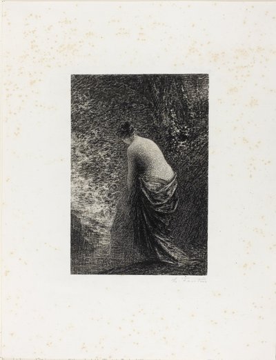 Seisova uimari tekijältä Ignace Henri Jean Fantin Latour