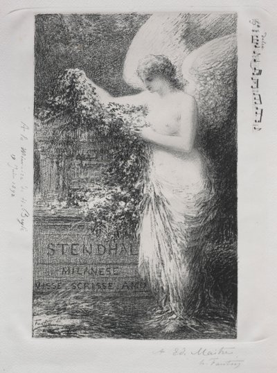 Stendhalissa tekijältä Ignace Henri Jean Fantin Latour