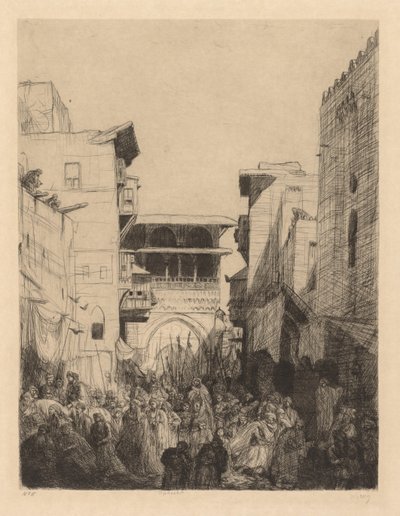 Kadulla Kairossa tekijältä Ignace Henri Jean Fantin Latour