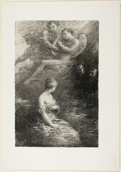 Faustin tuomio: Margueriten ilmestyminen tekijältä Ignace Henri Jean Fantin-Latour
