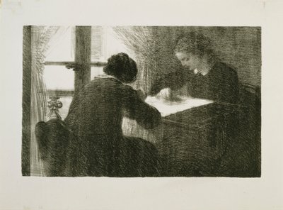 Brodeeraajat, nro 2 tekijältä Ignace Henri Jean Fantin Latour