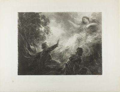 Alppien keiju tekijältä Ignace Henri Jean Fantin Latour