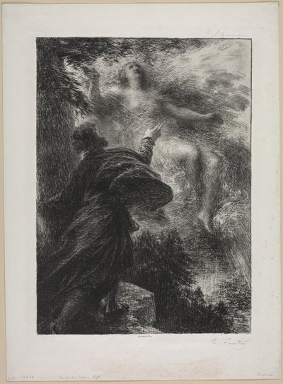Alppien keiju, 1885. tekijältä Ignace Henri Jean Fantin Latour