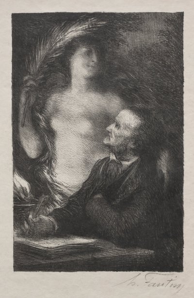 Muse tekijältä Ignace Henri Jean Fantin Latour