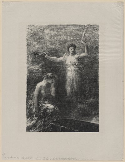 Victor Hugolle tekijältä Ignace Henri Jean Fantin Latour