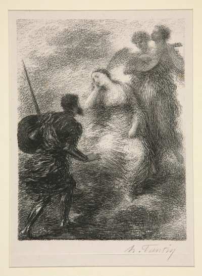 Visio Oberonista tekijältä Ignace Henri Jean Fantin Latour