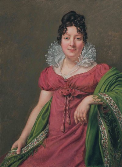 Marie Thérèse Étiennette Bourgoin, kirjoittanut Henri-François Riesener. tekijältä Henri Francois Riesener