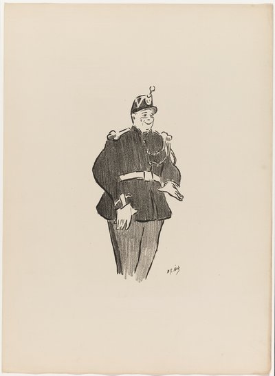 Polin, alkaen Le Café-Concert tekijältä Henri-Gabriel Ibels