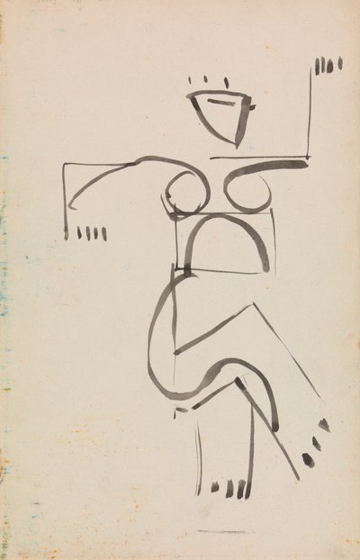Tanssiva figuuri tekijältä Henri Gaudier-Brzeska