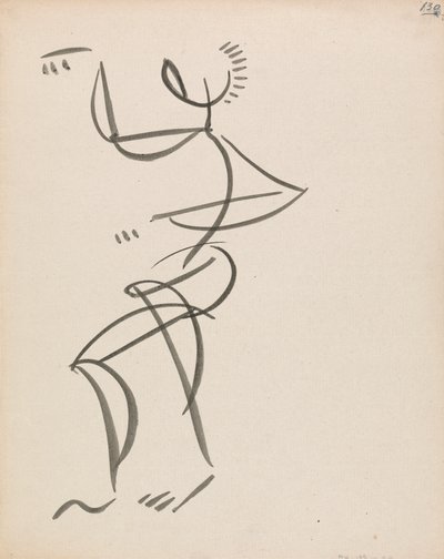Tanssiva figuuri tekijältä Henri Gaudier-Brzeska