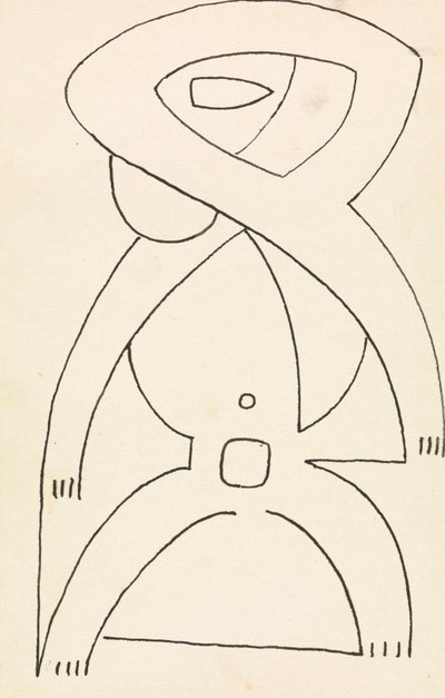 Kuvatutkimus helpotussuunnittelua varten tekijältä Henri Gaudier-Brzeska