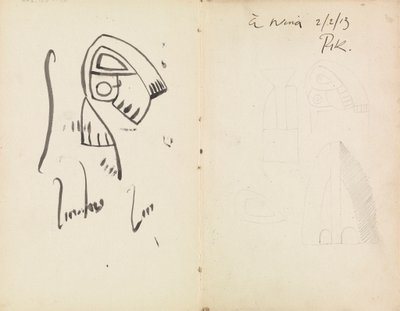 Viisi kuvanveistotutkimusta tekijältä Henri Gaudier Brzeska