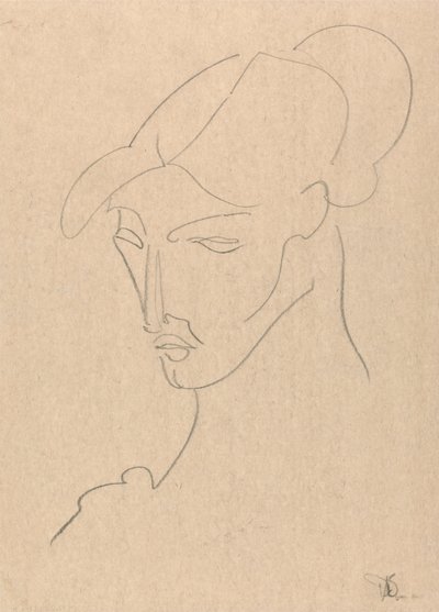 Naisen muotokuva tekijältä Henri Gaudier-Brzeska