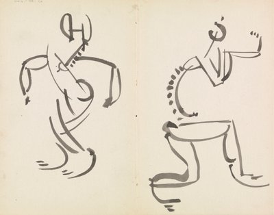Kaksi kuviotutkimusta tekijältä Henri Gaudier-Brzeska
