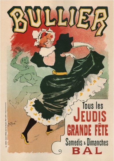 Bullier, 1894 tekijältä Henri Georges Meunier