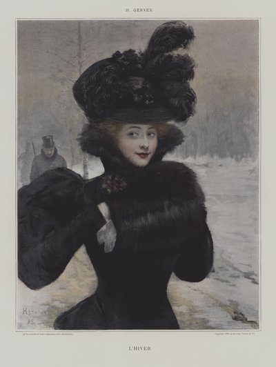 LHiver (talvi) tekijältä Henri Gervex