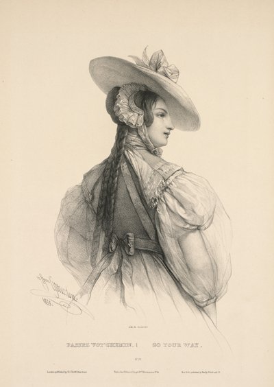 Go Your Way Pass YourWay, 1833. tekijältä Henri Grevedon